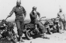 Albert Gaydos, Bill Bacon, and Paul Gaydos, 1943