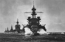 U.S.S. Pennsylvania and U.S.S. Colorado, 1945
