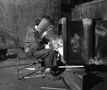 Welding Beams, 1945